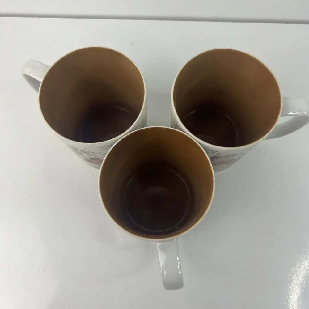 Variations By Fitz And Floyd Butterfly Coffee Cups Set Of 3